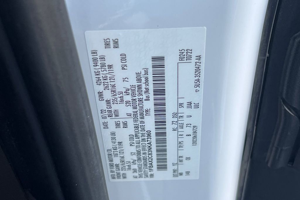 Used 2022 Ford Transit 350 XLT image 40