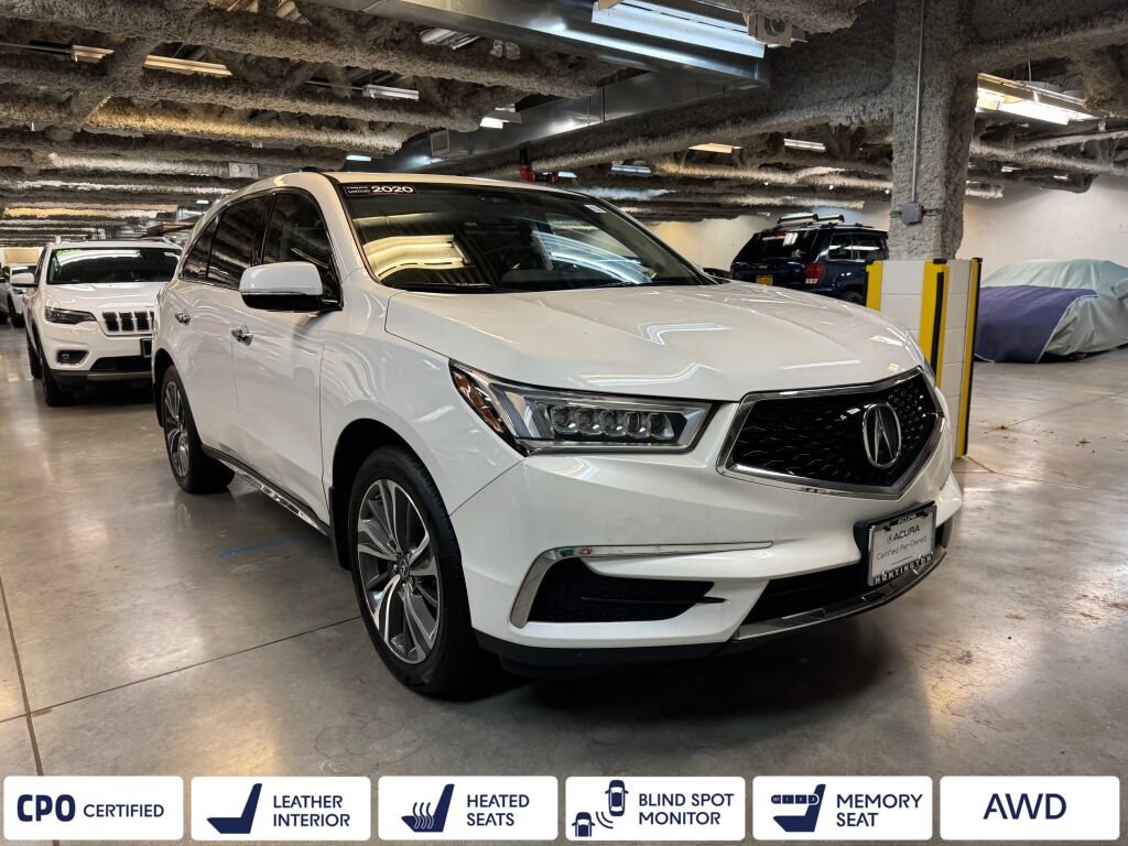 Certified 2020 Acura MDX SH-AWD w/ Technology Package