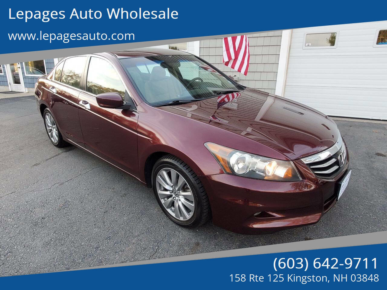 Used 2011 Honda Accord EX-L image 1