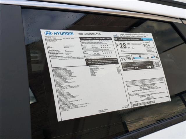 New 2026 Hyundai Tucson SEL FWD image 23