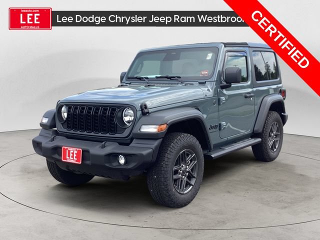 Certified 2026 Jeep Wrangler Sport AWD/4WD video 1