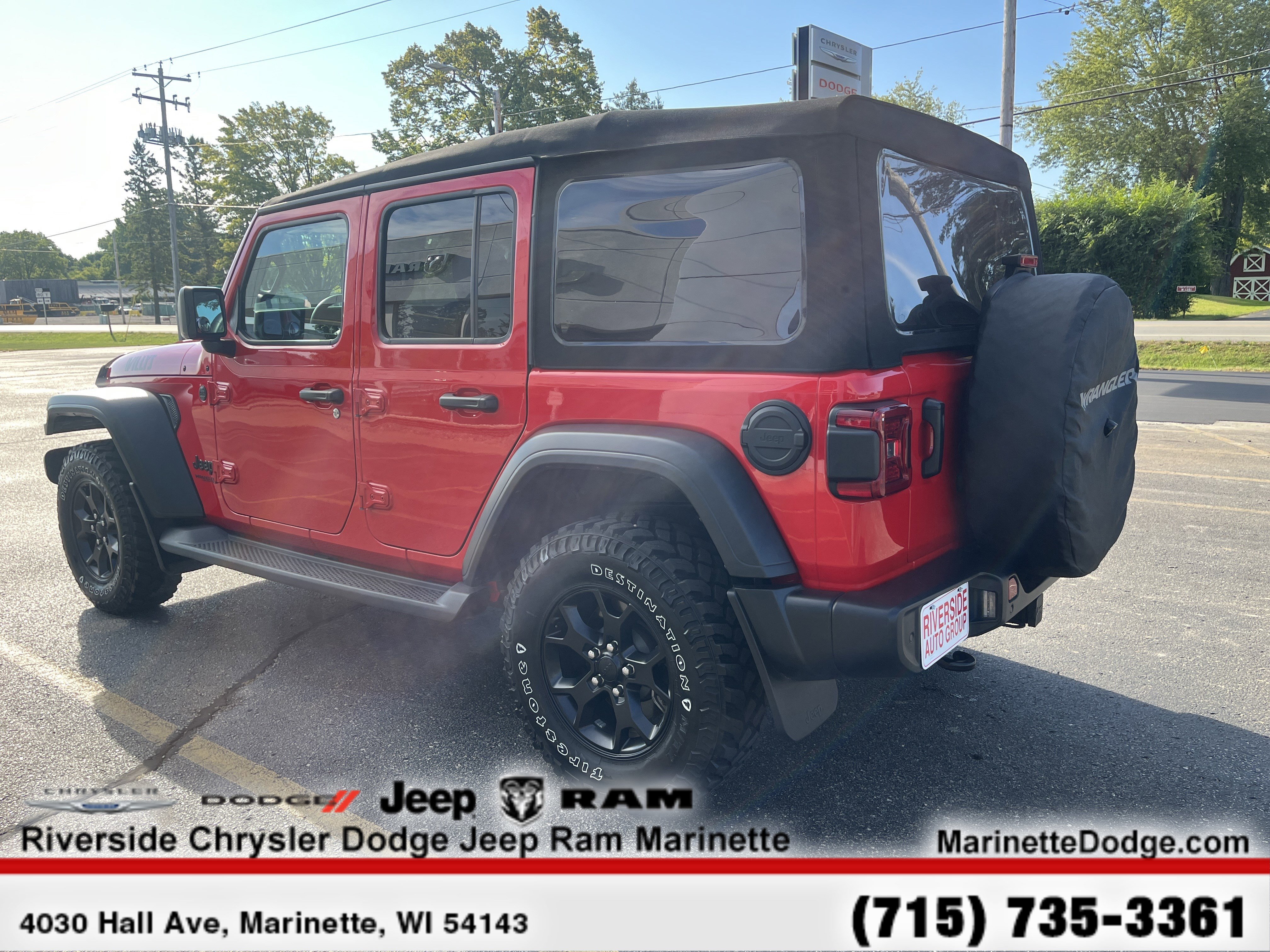 Used 2021 Jeep Wrangler Unlimited Willys image 7