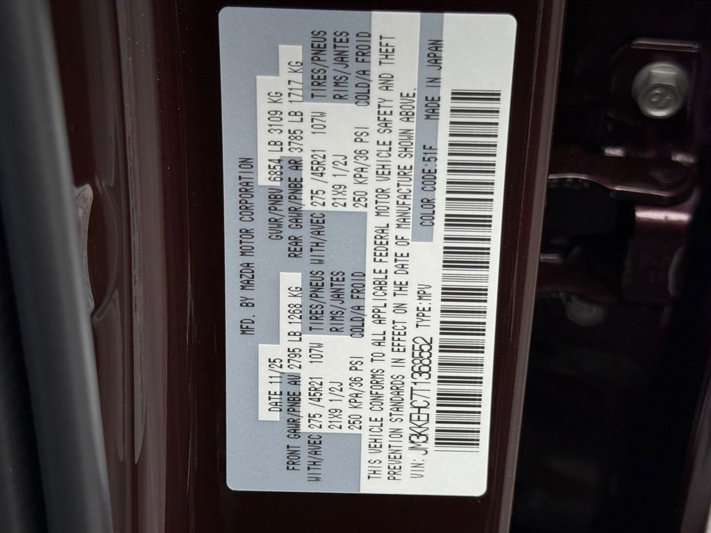 New 2026 MAZDA CX-90 3.3 Turbo S w/ Premium Plus image 29