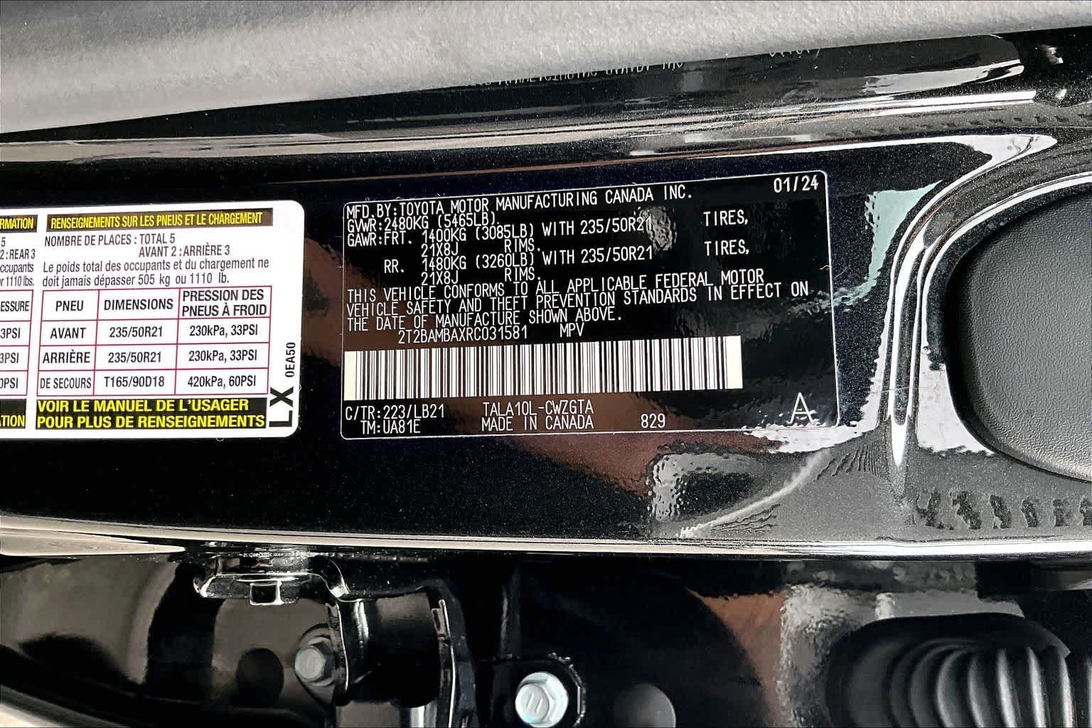 Certified 2024 Lexus RX 350 Premium Plus w/ Convenience Package FWD image 35