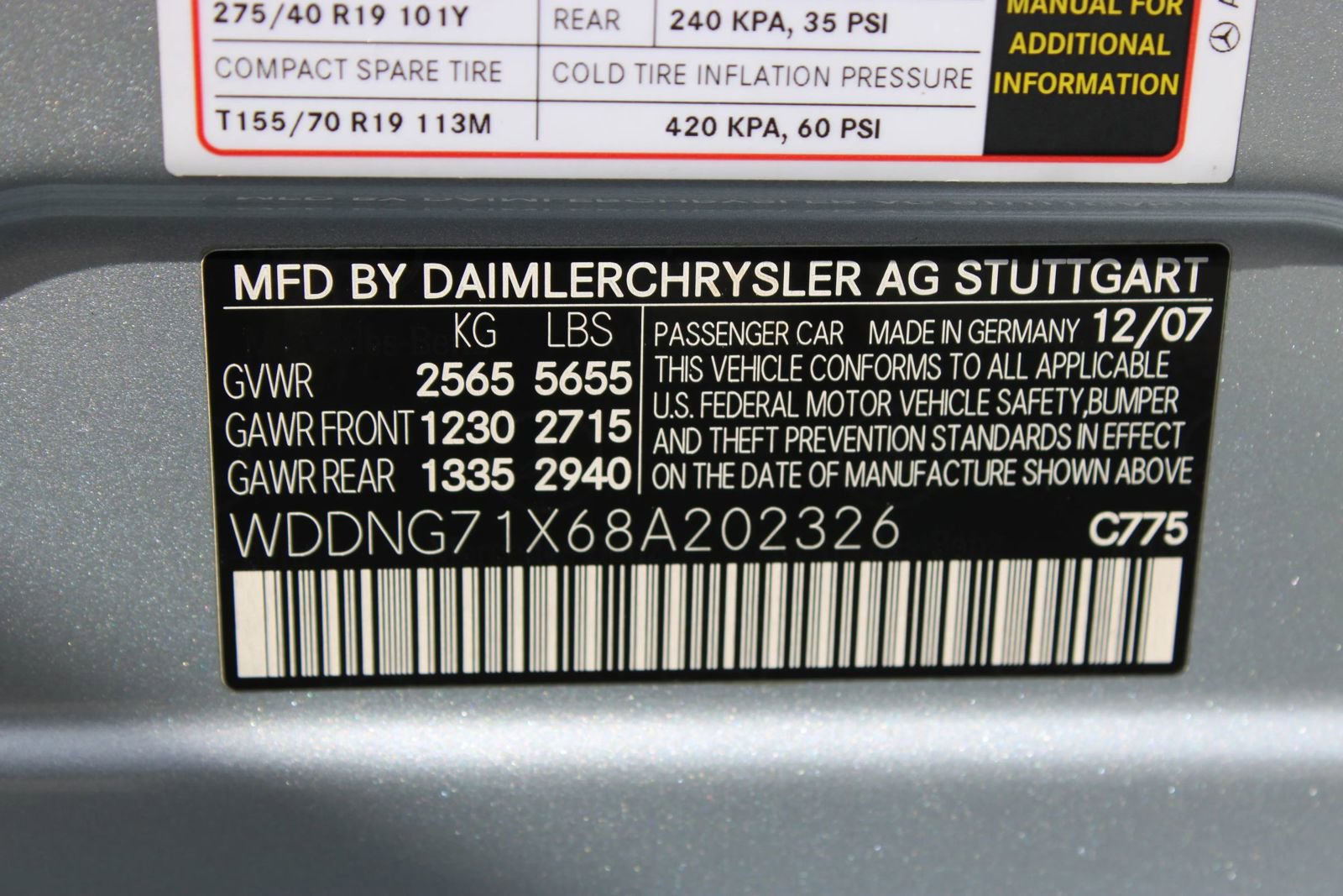 Used 2008 Mercedes-Benz S 550 image 12