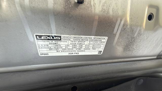 Used 2019 Lexus ES 350 F Sport w/ Accessory Package 2 image 25