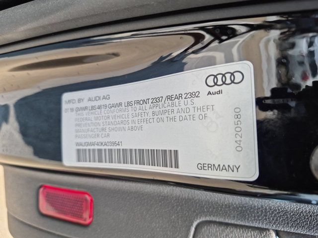 Used 2019 Audi A4 2.0T Premium w/ Convenience Package FWD image 24