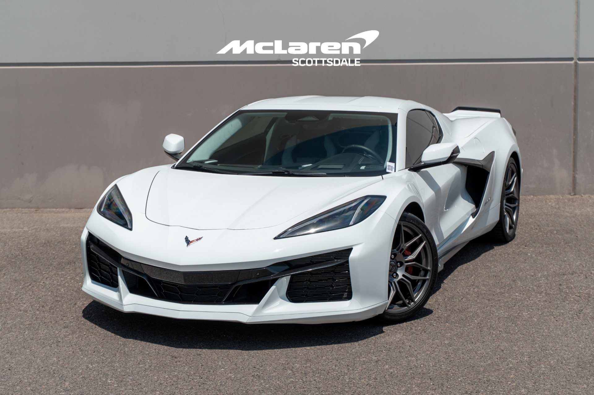 Used 2024 Chevrolet Corvette Z06 w/ Chrome Exterior Badge Package RWD image 1