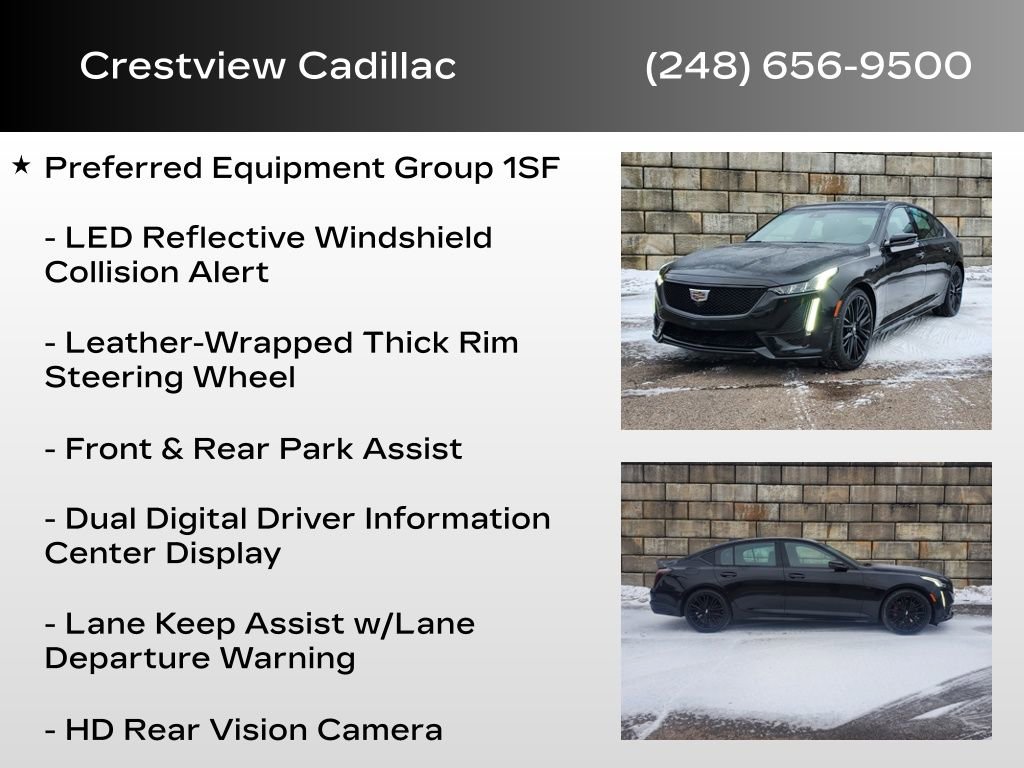 Certified 2022 Cadillac CT5 V w/ Premium Package image 12
