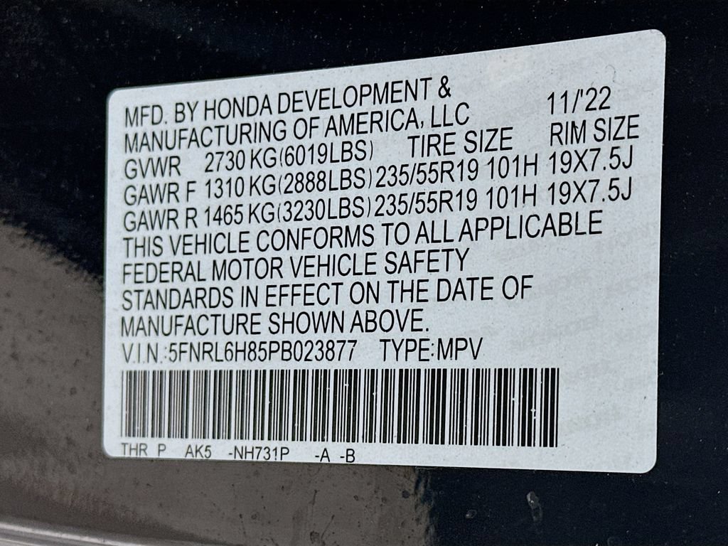 Used 2023 Honda Odyssey Touring image 37