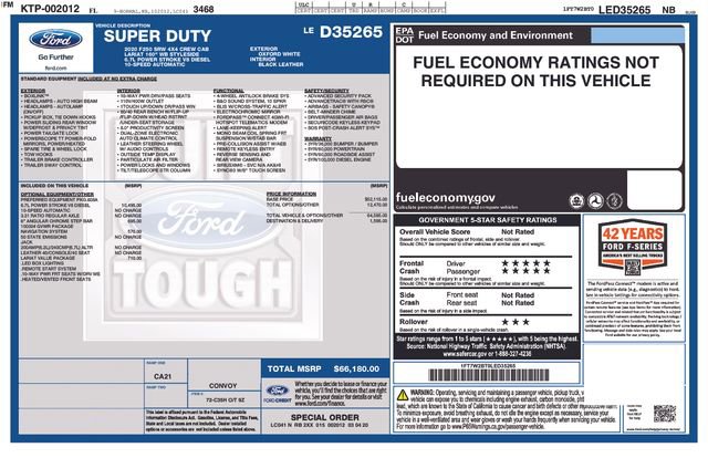 Used 2020 Ford F250 Lariat w/ Lariat Value Package image 26