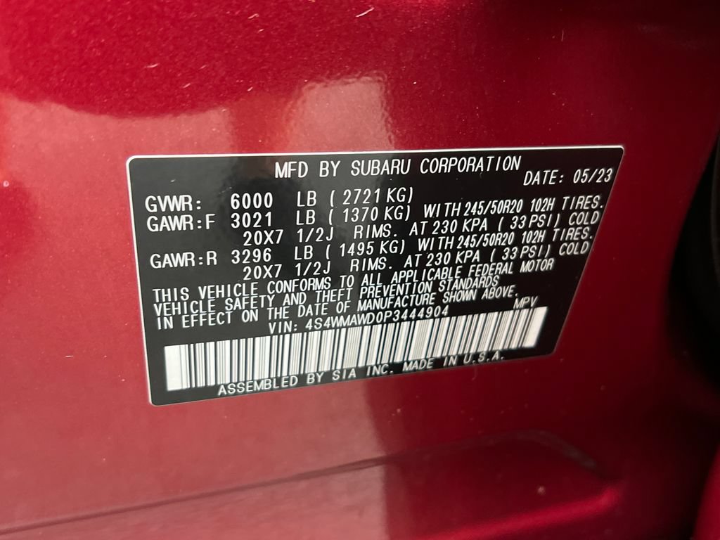 Used 2023 Subaru Ascent Touring AWD/4WD image 29