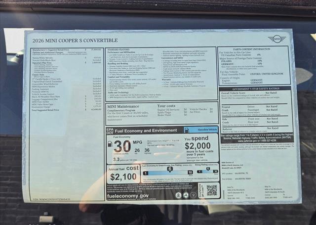 Used 2026 MINI Cooper S FWD image 18