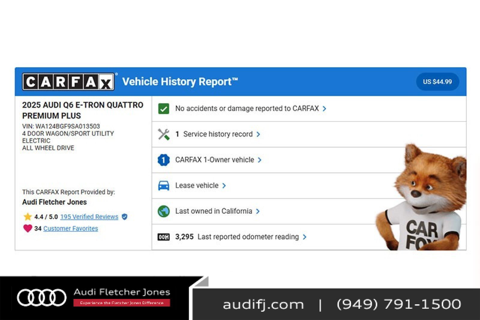 Used 2025 Audi Q6 e-tron Premium Plus w/ Premium Plus image 2