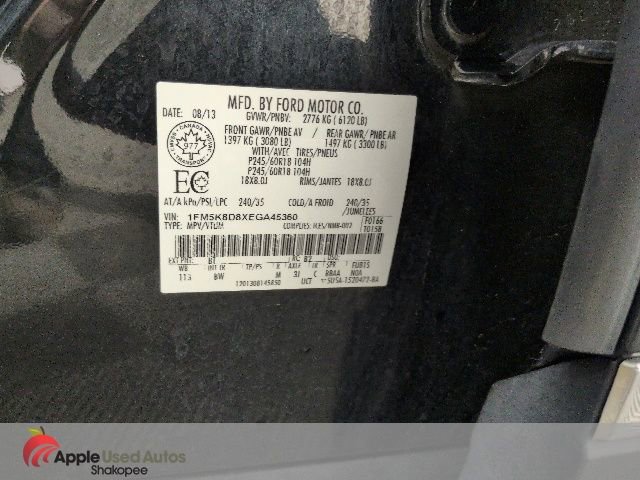 Used 2014 Ford Explorer XLT w/ Equipment Group 202A AWD/4WD image 51