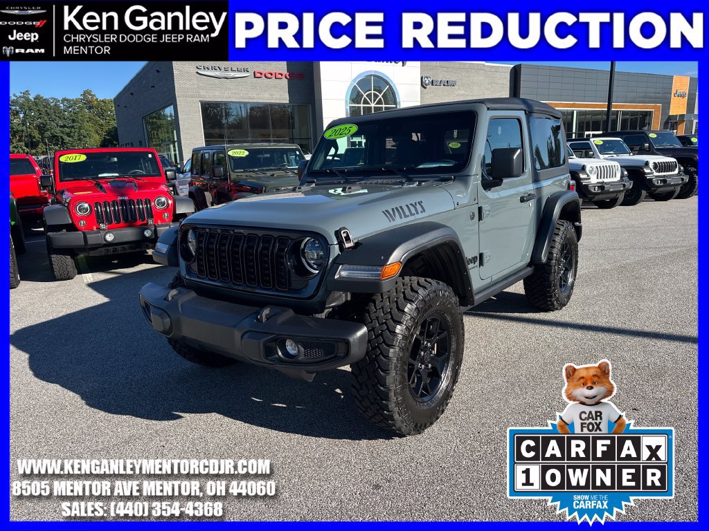 Certified 2025 Jeep Wrangler Sport AWD/4WD image 3