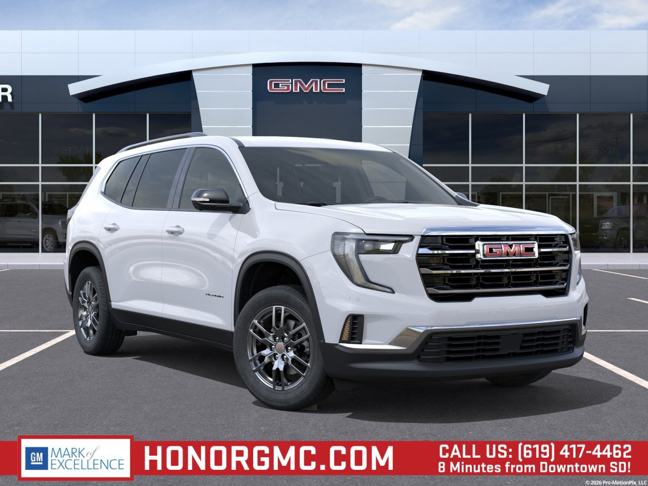New 2027 GMC Acadia Elevation w/ LPO, Floor Liner Package