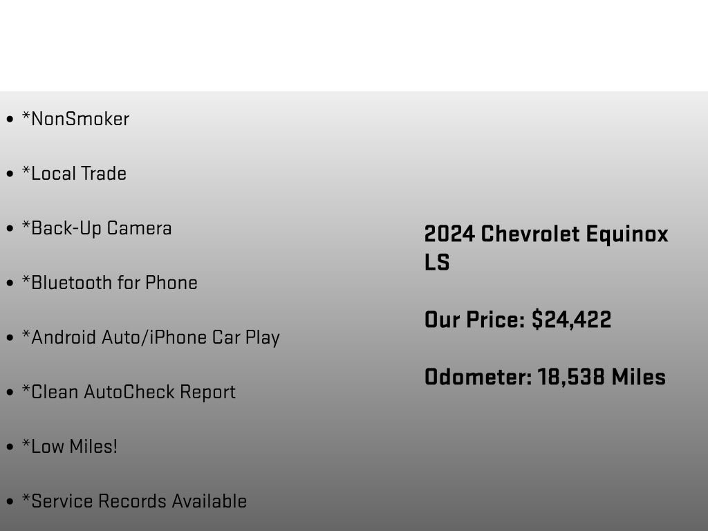 Used 2024 Chevrolet Equinox LS AWD/4WD image 6