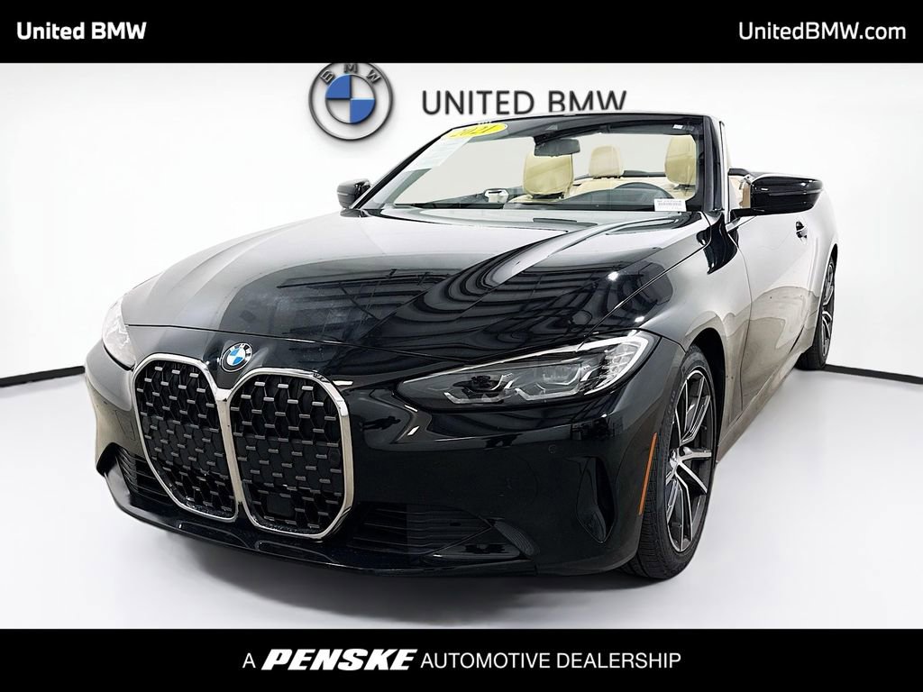 Used 2021 BMW 430i Convertible w/ Premium Package image 1