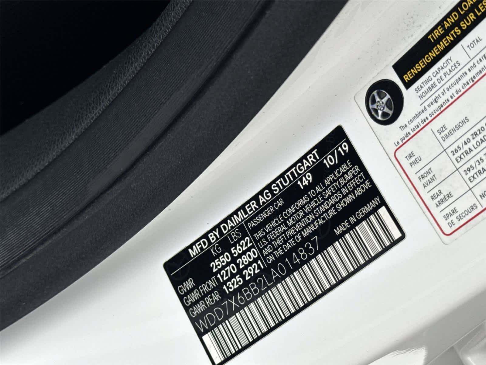 Used 2020 Mercedes-Benz AMG GT 53 w/ Driver Assistance Package image 32
