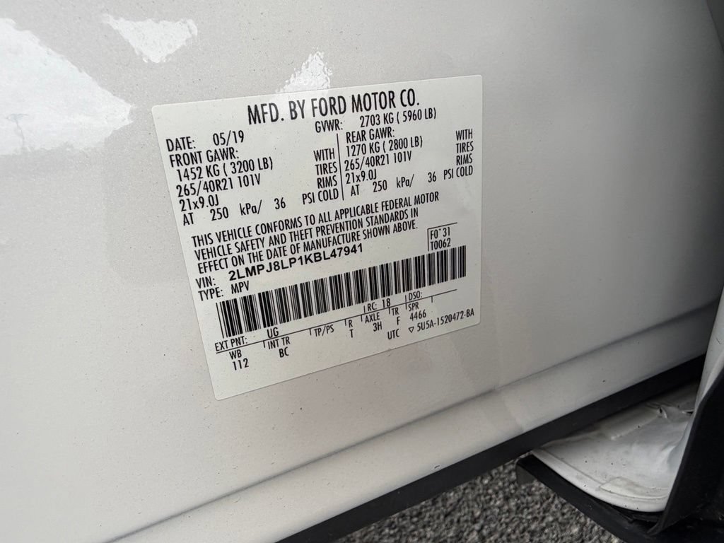 Used 2019 Lincoln Nautilus Reserve AWD/4WD image 48