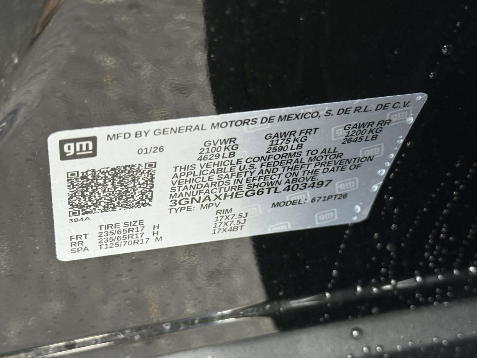 New 2026 Chevrolet Equinox LT w/ Convenience Package II FWD image 26