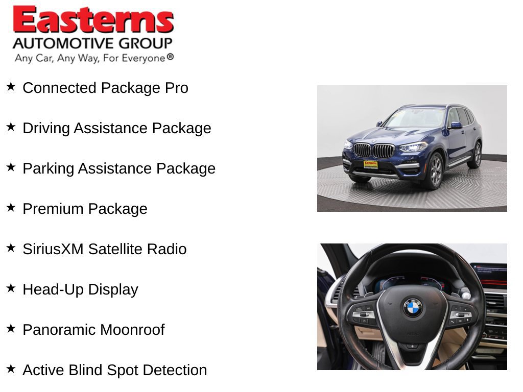Used 2020 BMW X3 xDrive30i w/ Premium Package AWD/4WD image 12