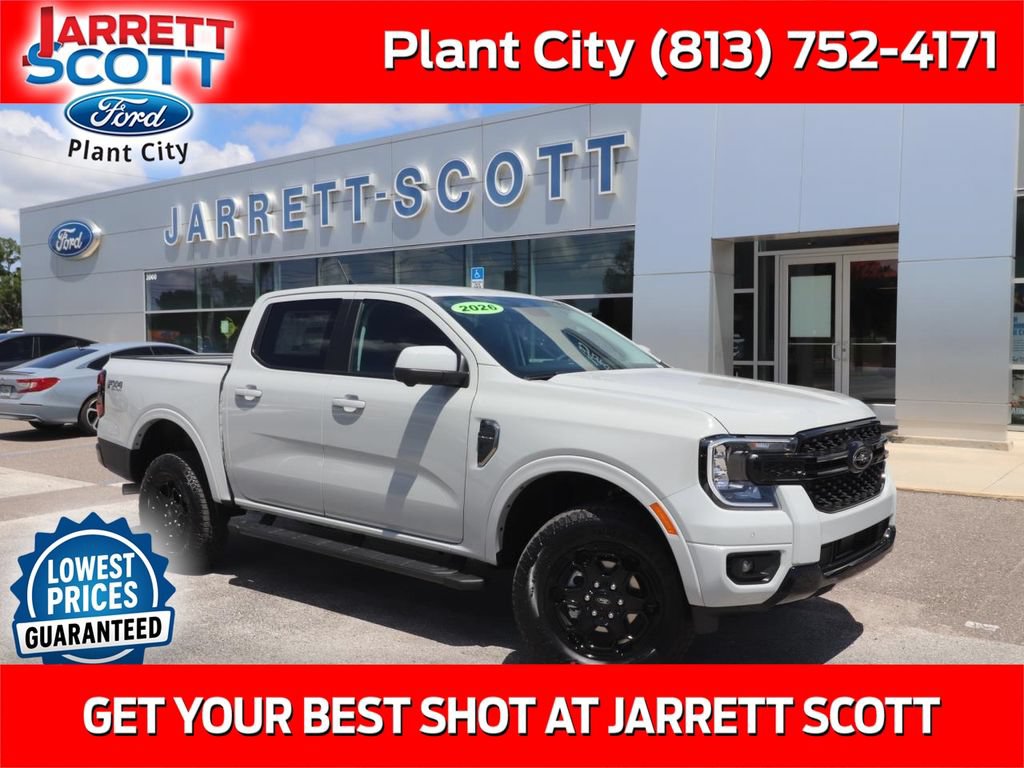 New 2026 Ford Ranger Lariat w/ FX4 Off-Road Package