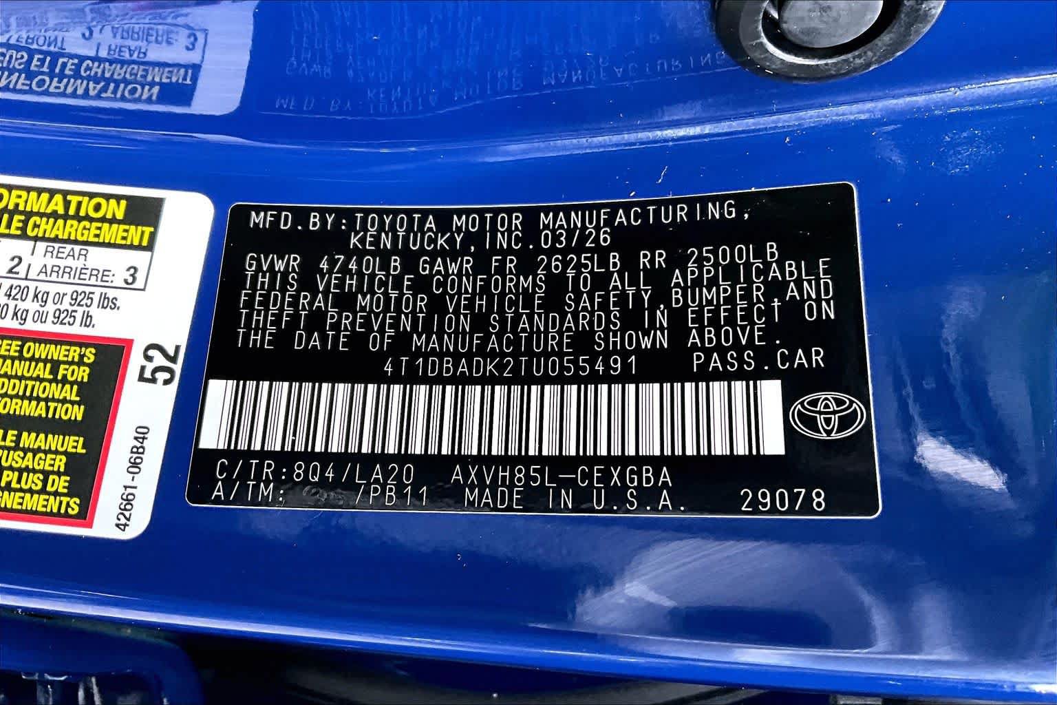 Certified 2026 Toyota Camry XLE w/ Premium Plus Package AWD/4WD image 34