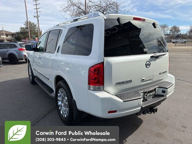 Used 2015 Nissan Armada Platinum w/ 2nd Row Captain Seat Package image 7