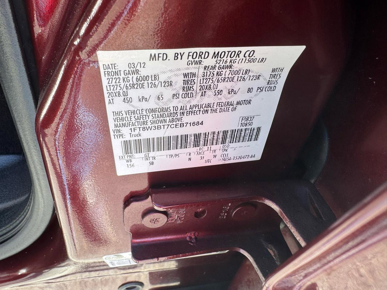 Used 2012 Ford F350 Lariat w/ Lariat Ultimate Pkg image 20