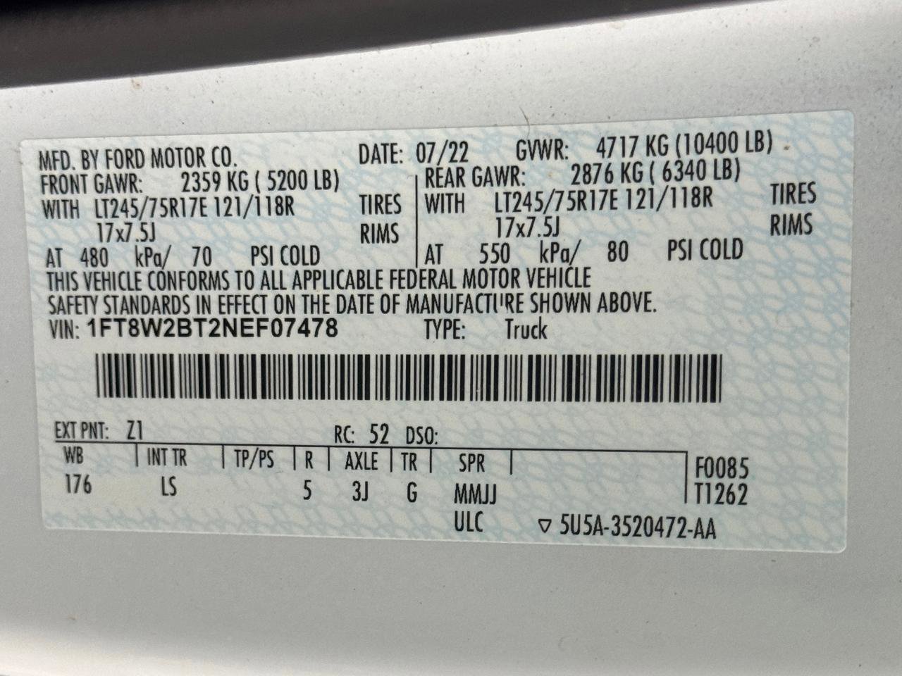Used 2022 Ford F250 XL w/ Power Equipment Group AWD/4WD image 46
