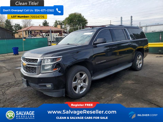 Used 2015 Chevrolet Suburban LT AWD/4WD image 1