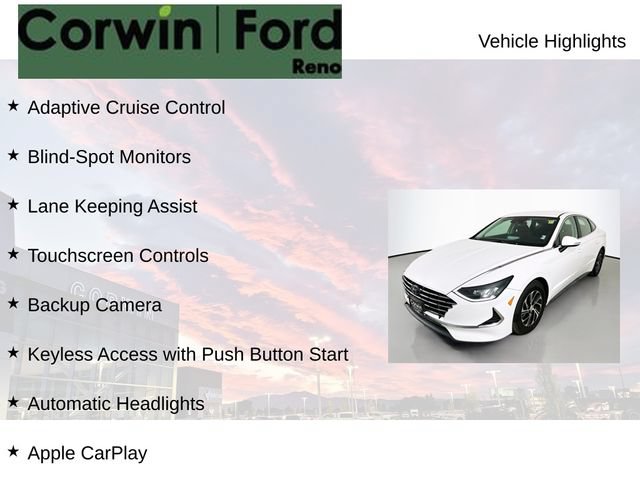 Used 2023 Hyundai Sonata Blue FWD image 8