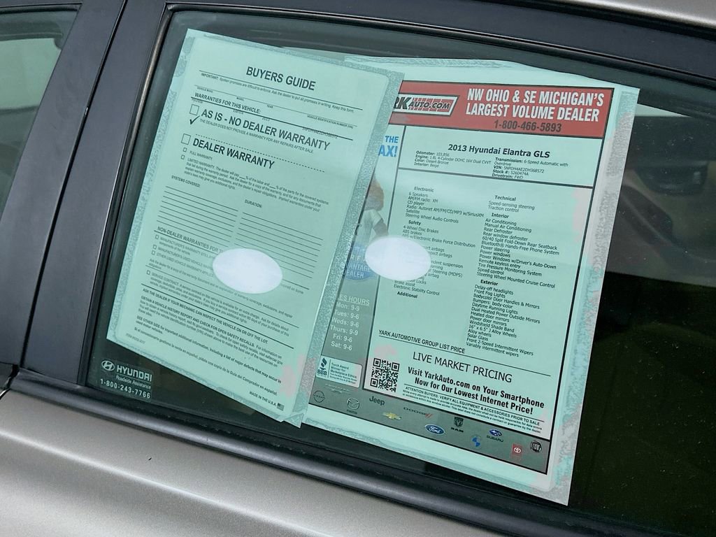 Used 2013 Hyundai Elantra GLS image 13
