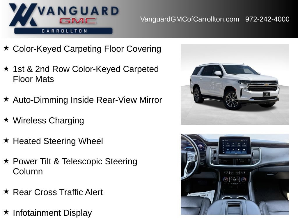 Used 2023 Chevrolet Tahoe LT w/ Luxury Package RWD image 18