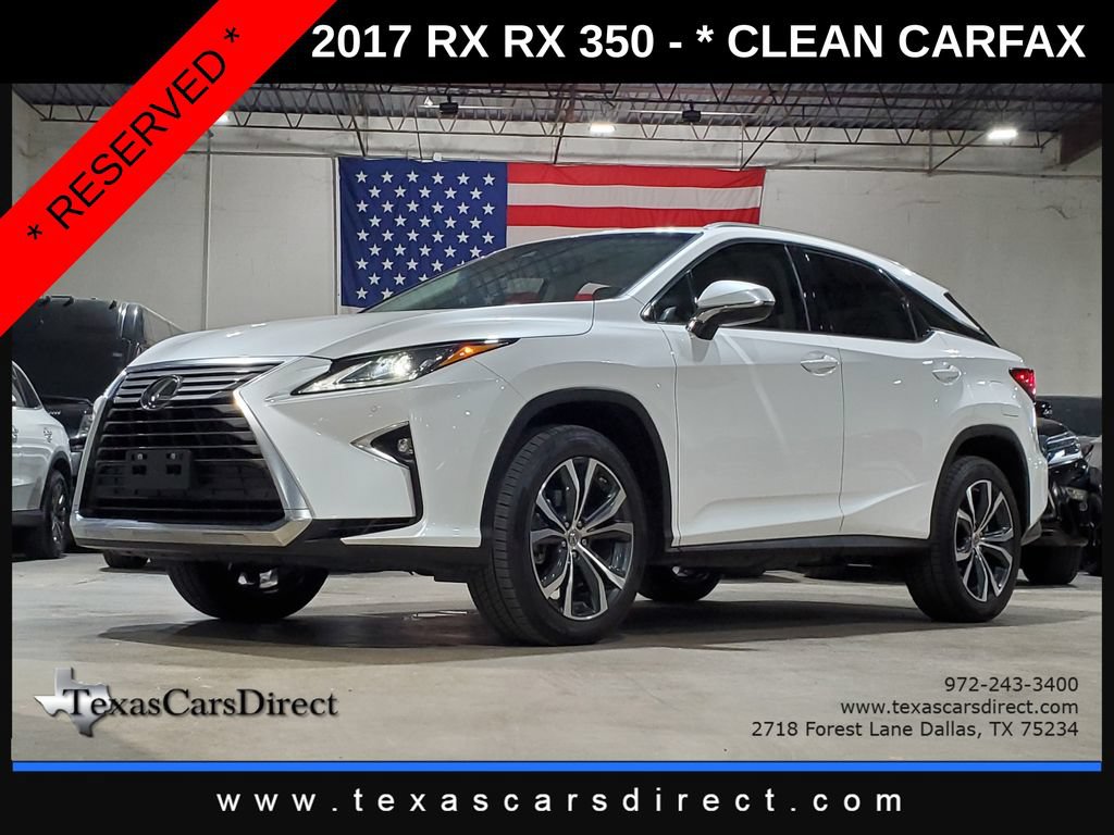 Used 2017 Lexus RX 350 FWD w/ Premium Package