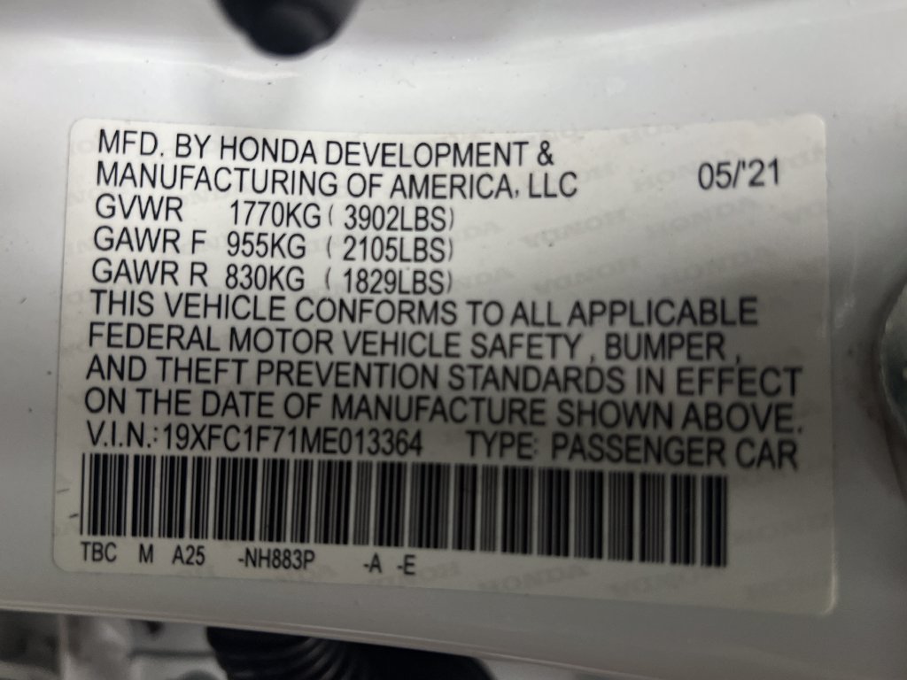 Used 2021 Honda Civic EX-L image 31