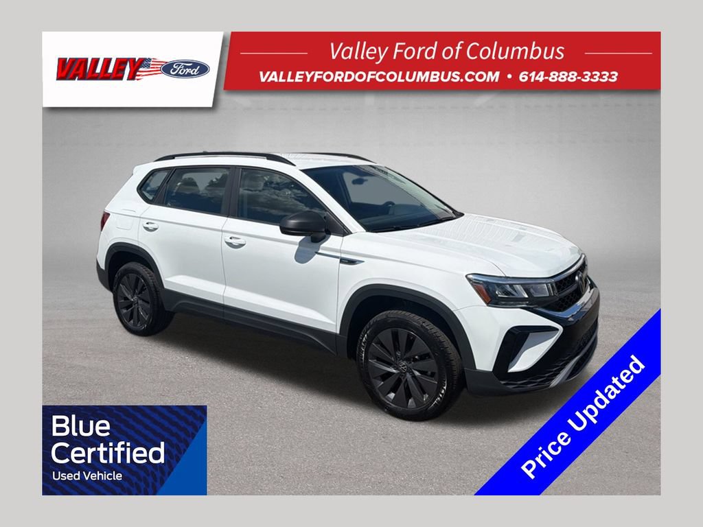 Used 2023 Volkswagen Taos S w/ Driver Assistance Package FWD image 1