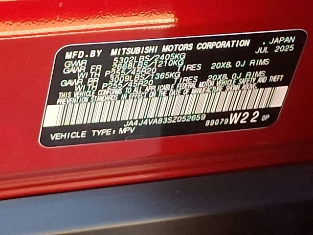 New 2025 Mitsubishi Outlander SE image 15