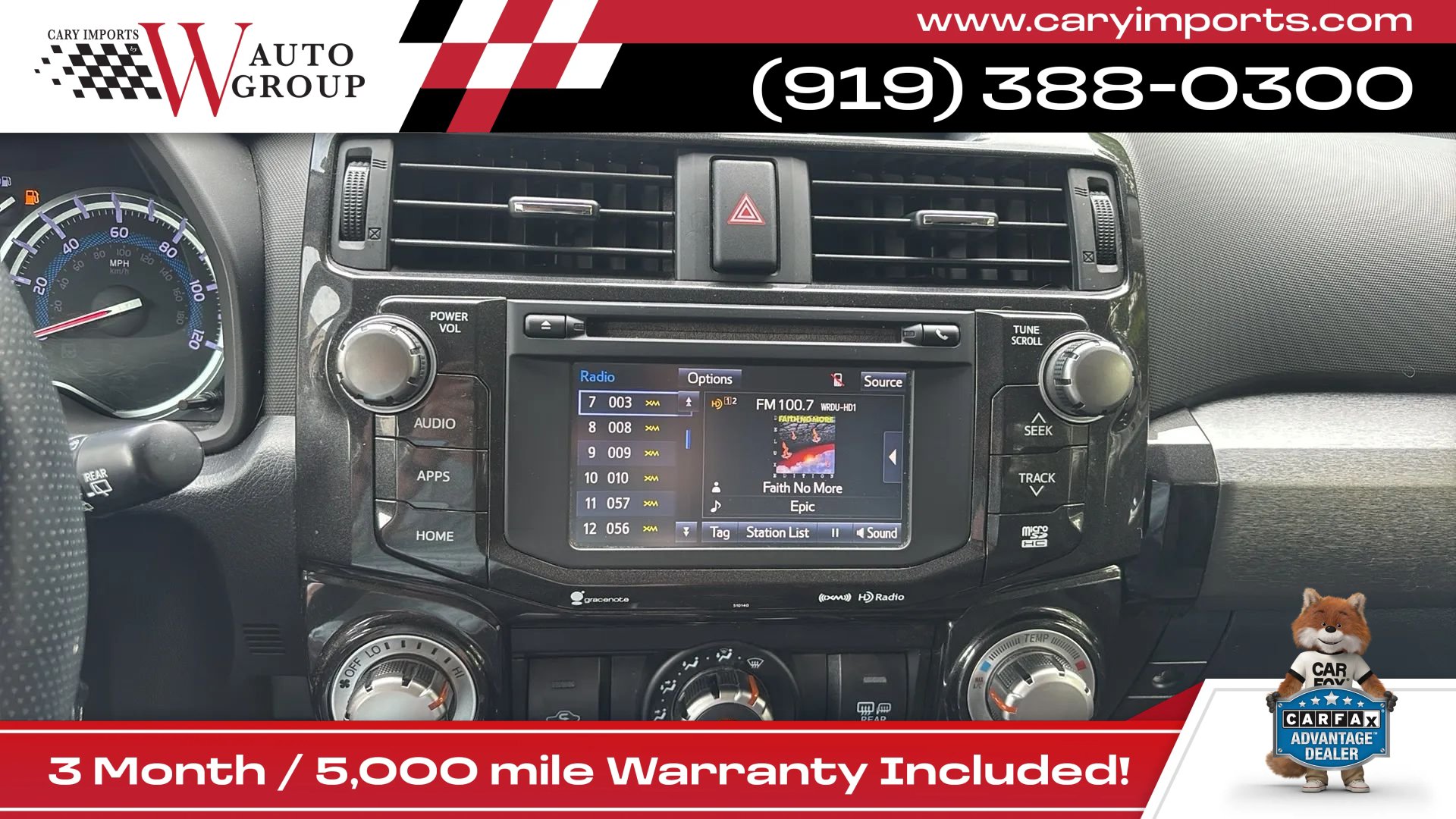 Used 2018 Toyota 4Runner TRD Off-Road AWD/4WD image 9