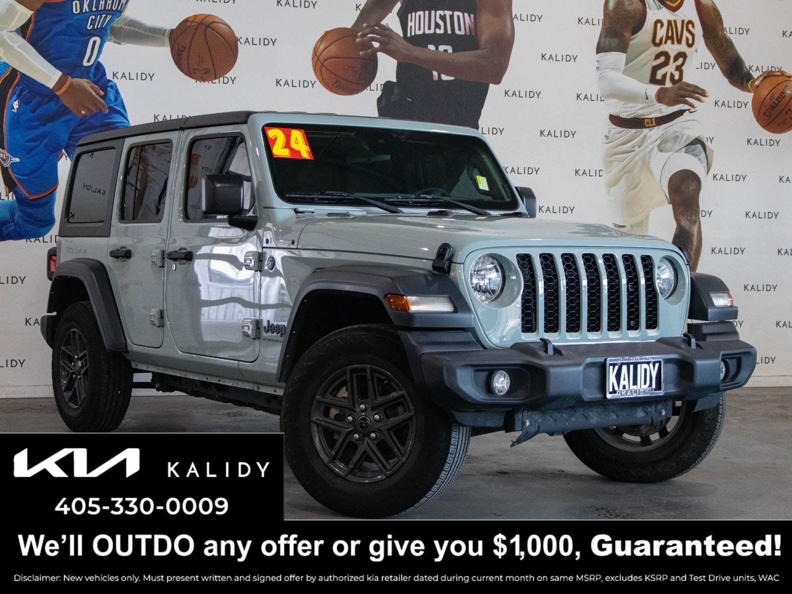 Used 2024 Jeep Wrangler Sport S AWD/4WD image 1