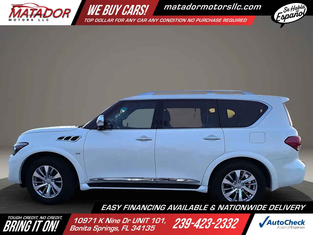Used 2016 INFINITI QX80 2WD image 7