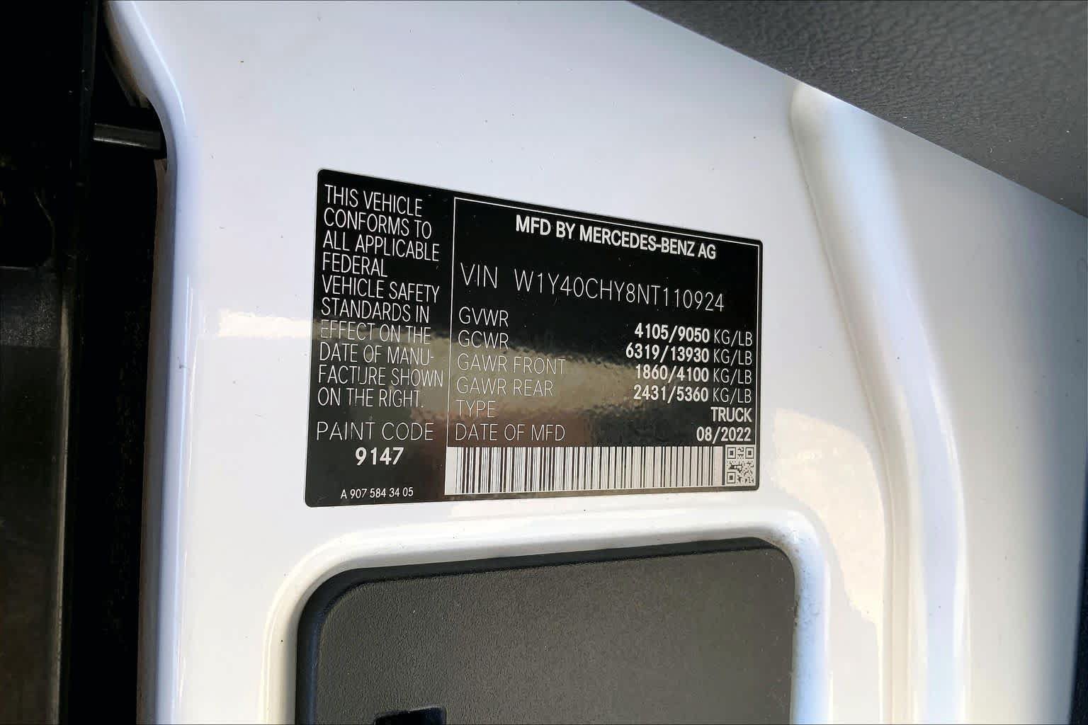 Used 2022 Mercedes-Benz Sprinter 2500 image 37