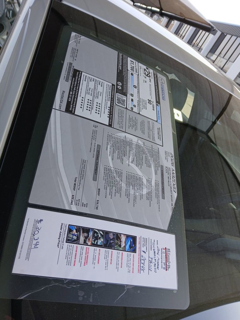 New 2026 MAZDA MAZDA3 s Sport image 20