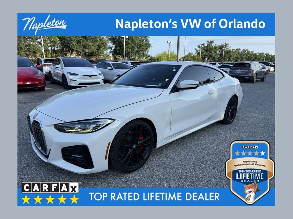 Used 2021 BMW 430i Coupe w/ M Sport Package