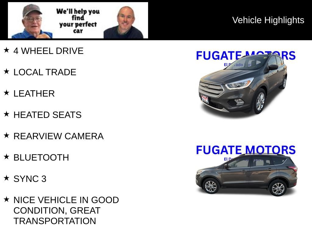 Used 2018 Ford Escape SEL AWD/4WD image 8