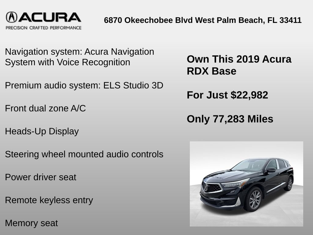 Used 2019 Acura RDX AWD w/ Advance Package image 6