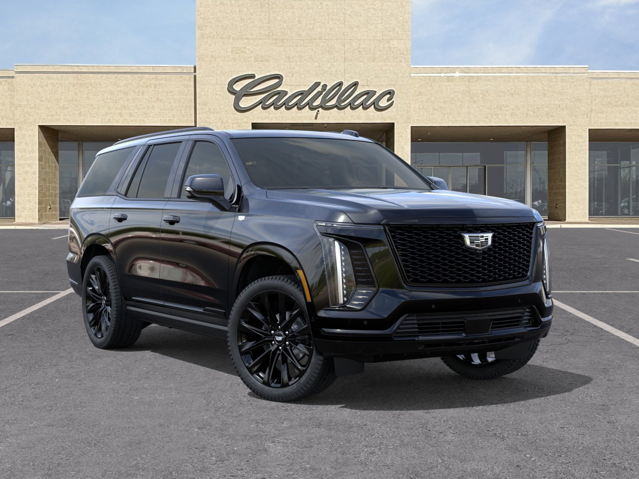 New 2026 Cadillac Escalade Platinum Sport w/ LPO, ONYX Package AWD/4WD image 7