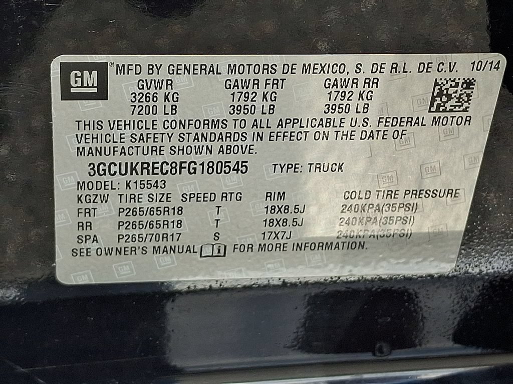 Used 2015 Chevrolet Silverado 1500 LT w/ All Star Edition AWD/4WD image 27